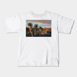 Yucca And Organ Mountains Near Las Cruces Kids T-Shirt